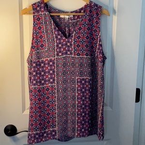 Women’s Mult-color Print Tank